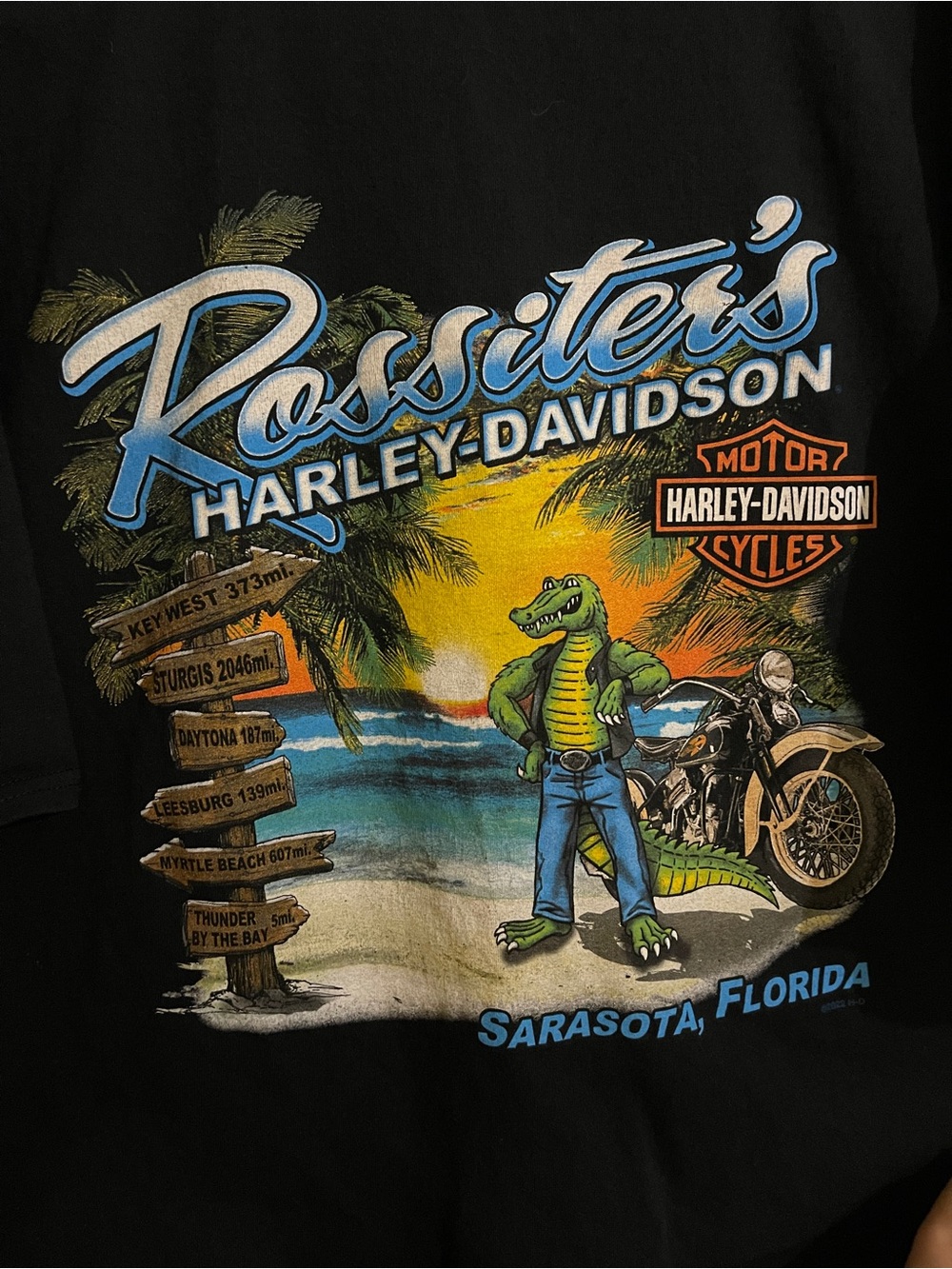 Harley Davidson Sarasota, FL T-shirt